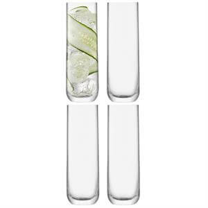 LSA Borough Set of 4 Highball Glasses